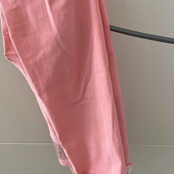 Stunning light pink Legging with floral ankles packet - Picture 6 of 9